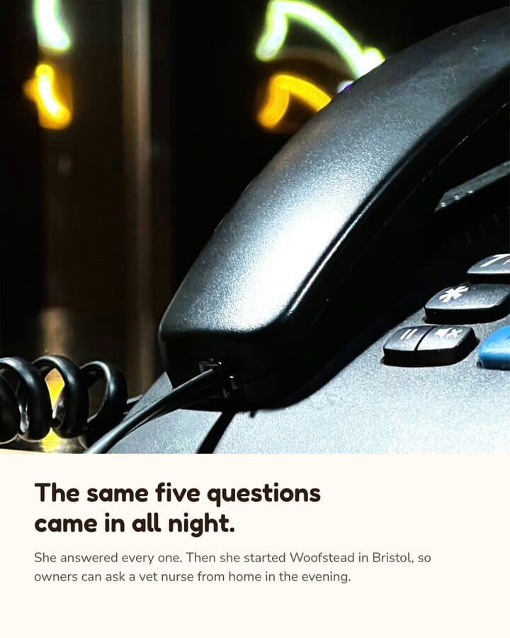 The phone on the night desk, 2 of 3